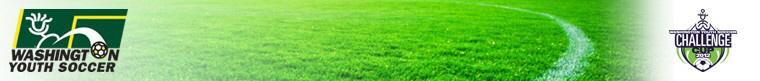 2012 Washington Youth Soccer Challenge Cup banner